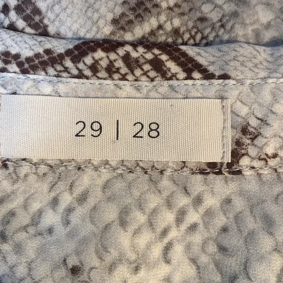 Chiffon Python Blouse - Picture 7 of 10